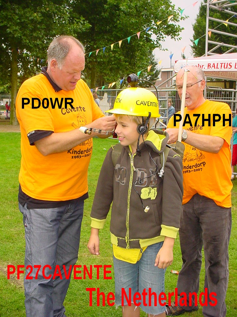 Het opzetten van de 23cm zender.